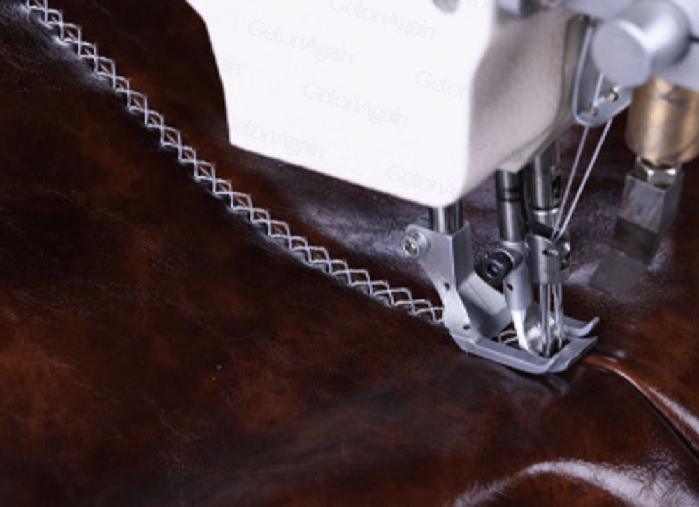 程控柱式双针旋转针杆综合送料缝纫机 GOA-550-1780B