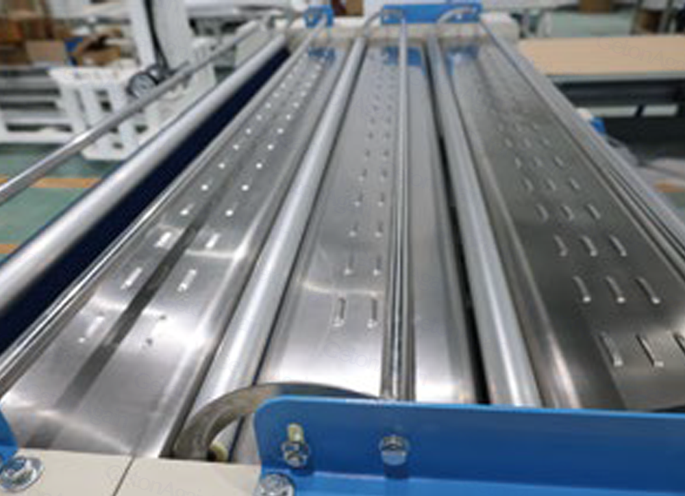 吹风式自动对边松布机