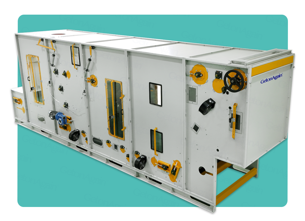 全自动负压定量枕芯填充生产线