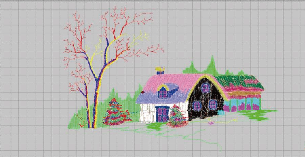 再登智能绣花CAD系统V1.0