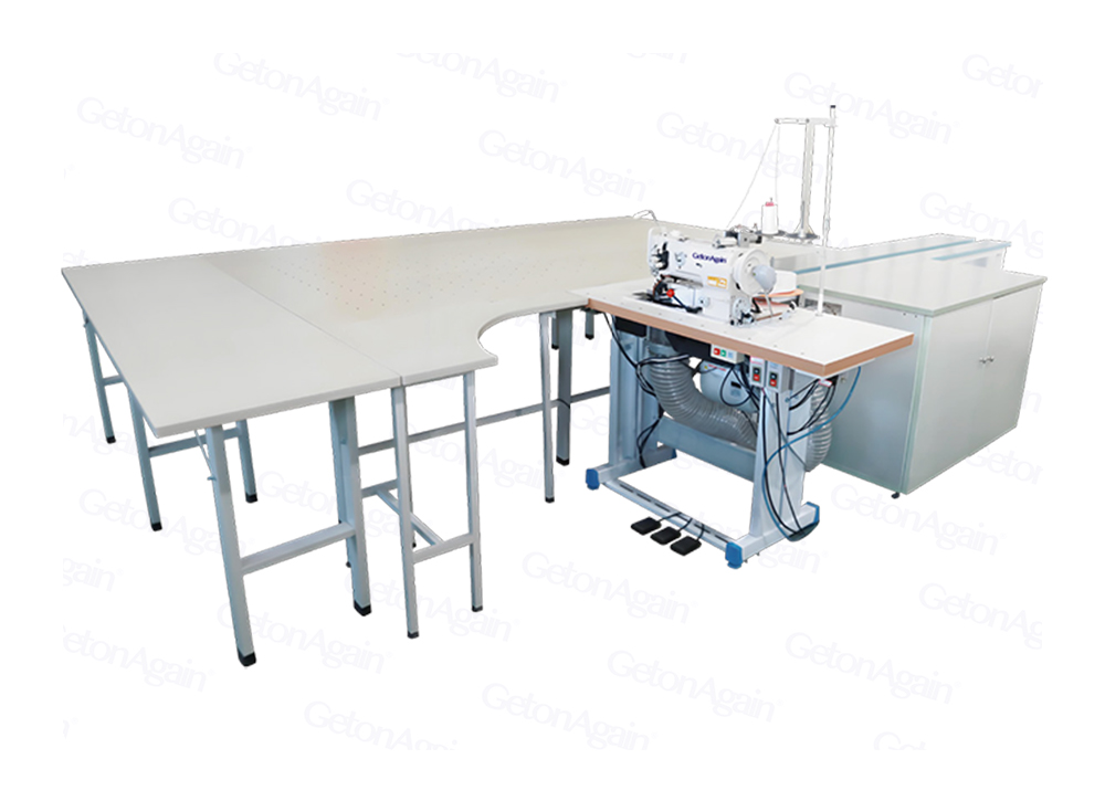 被子床垫包边牵引缝制工作站