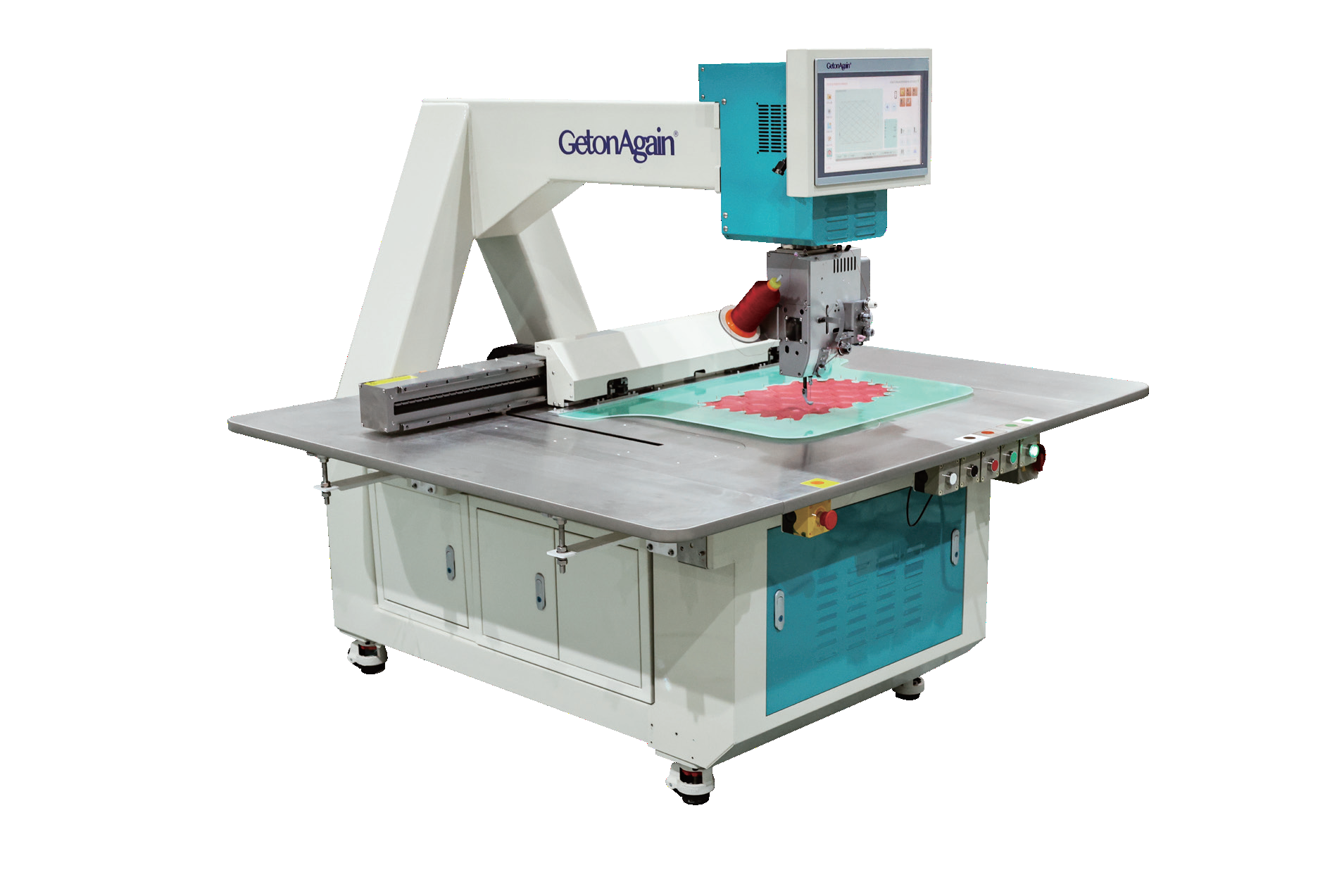 全自动任意转皮革缝纫机(单针)